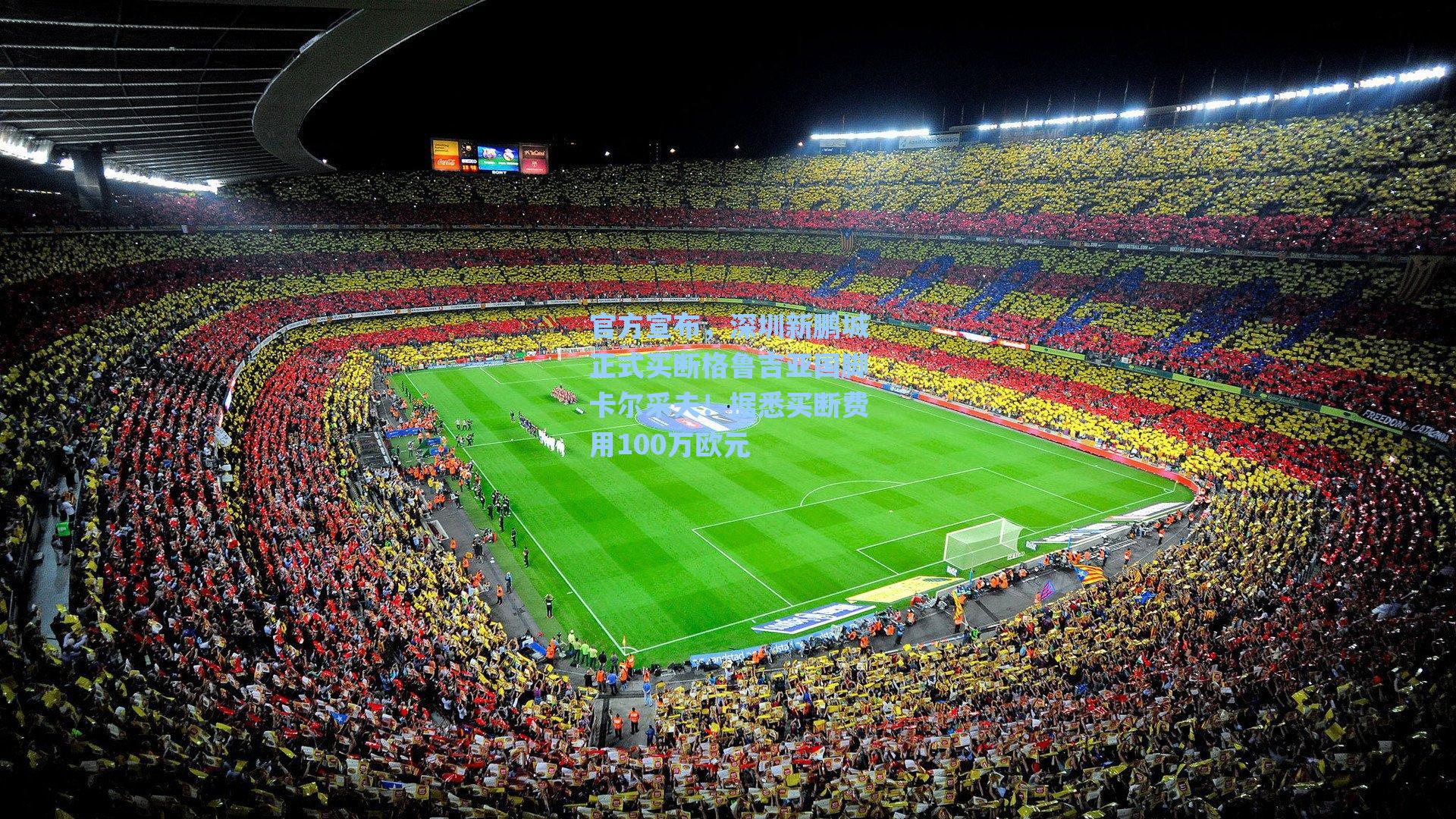 官方宣布，深圳新鹏城正式买断格鲁吉亚国脚卡尔采夫！据悉买断费用100万欧元